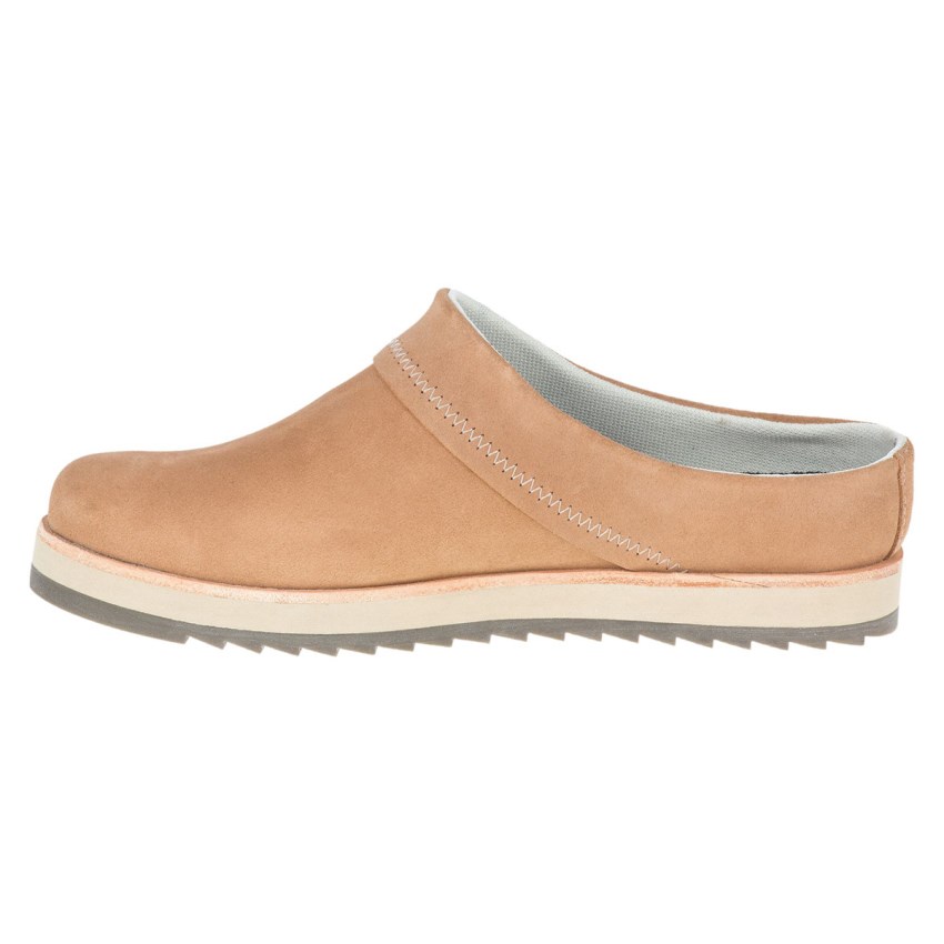 Sabots Merrell Juno Clog Suede Marron Clair Femme | B.A.MLMP